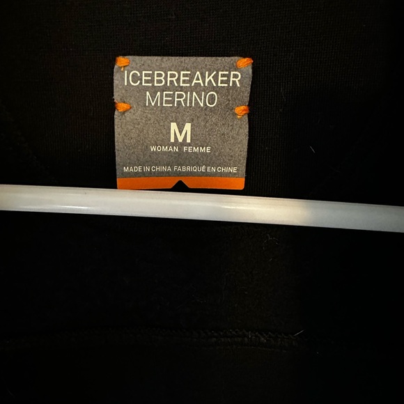 Icebreaker Women's Black Zip-Up Jacket - Picture 6 of 6